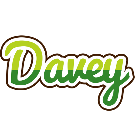 Davey golfing logo
