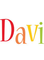 Davi birthday logo