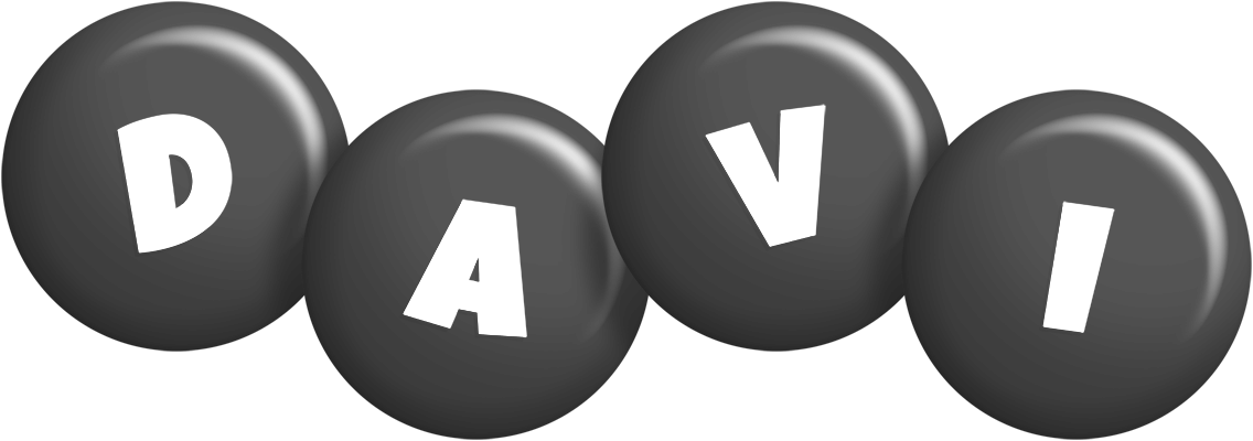 Davi candy-black logo