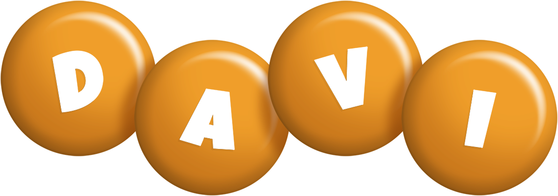 Davi candy-orange logo