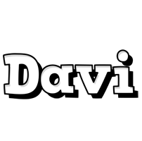 Davi snowing logo