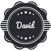 David badge logo