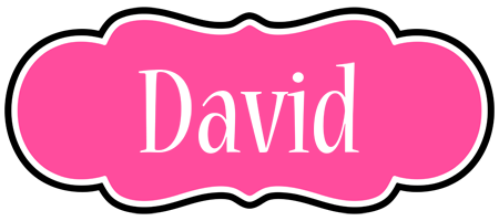 David invitation logo
