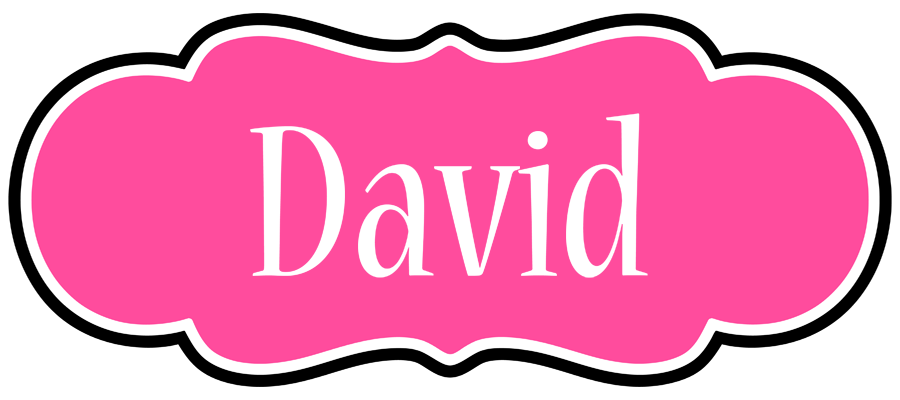 David invitation logo