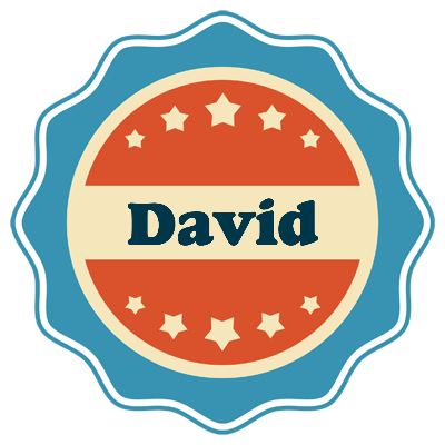 David labels logo
