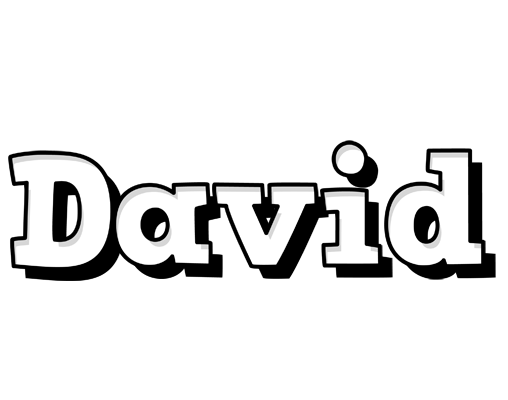 David snowing logo