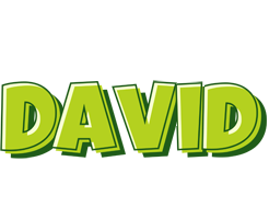 David Logo Name Logo Generator Smoothie Summer Birthday Kiddo Colors Style