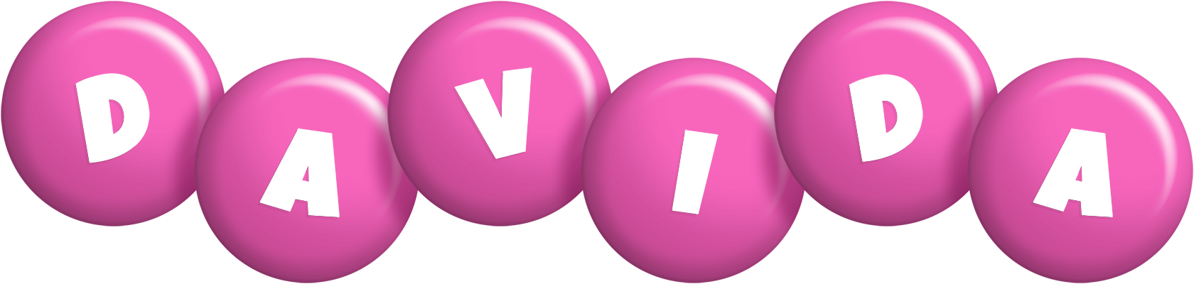 Davida candy-pink logo