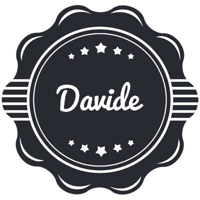 Davide badge logo