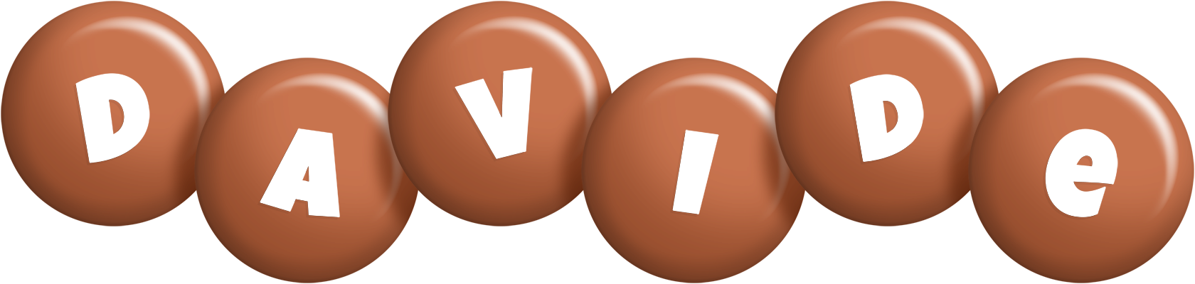 Davide candy-brown logo