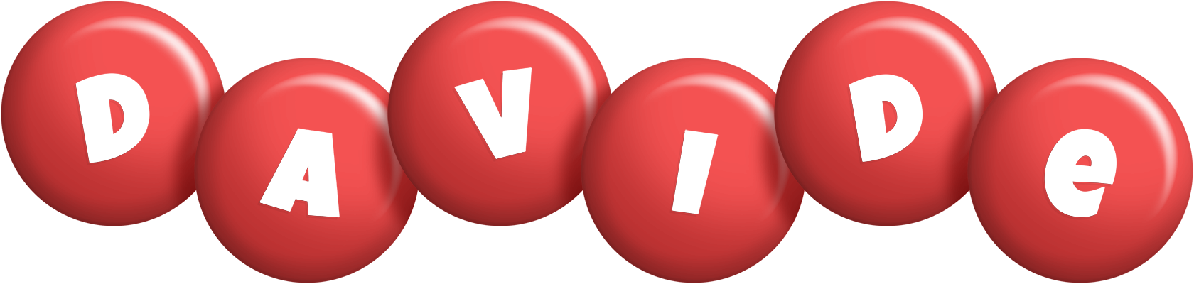 Davide candy-red logo