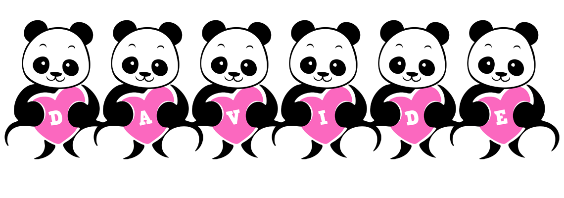 Davide love-panda logo