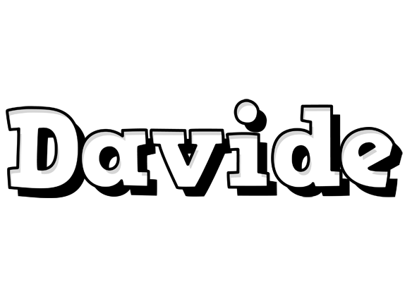 Davide snowing logo