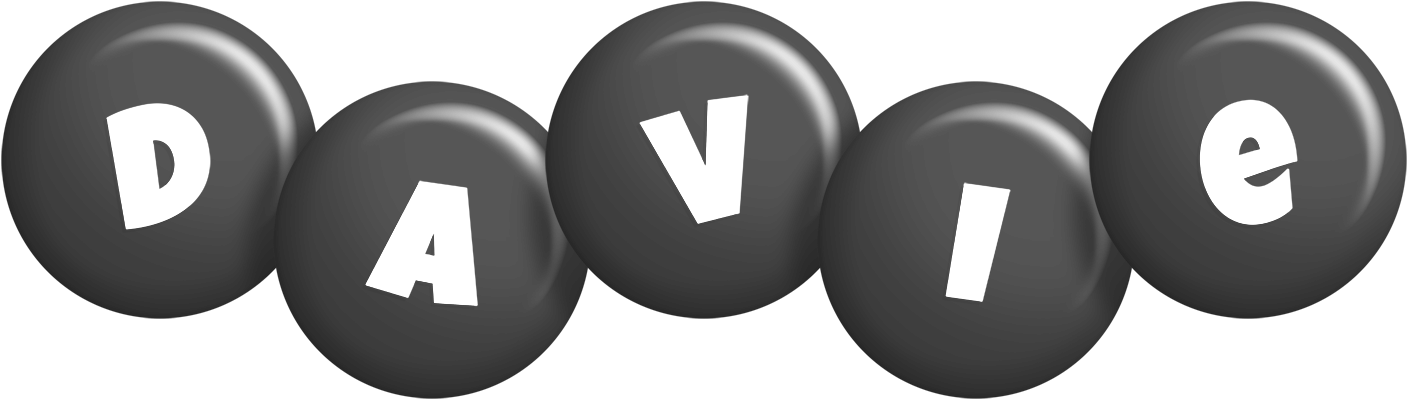 Davie candy-black logo
