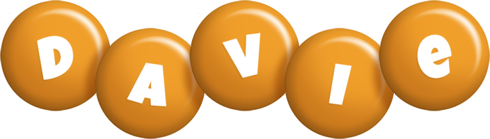 Davie candy-orange logo