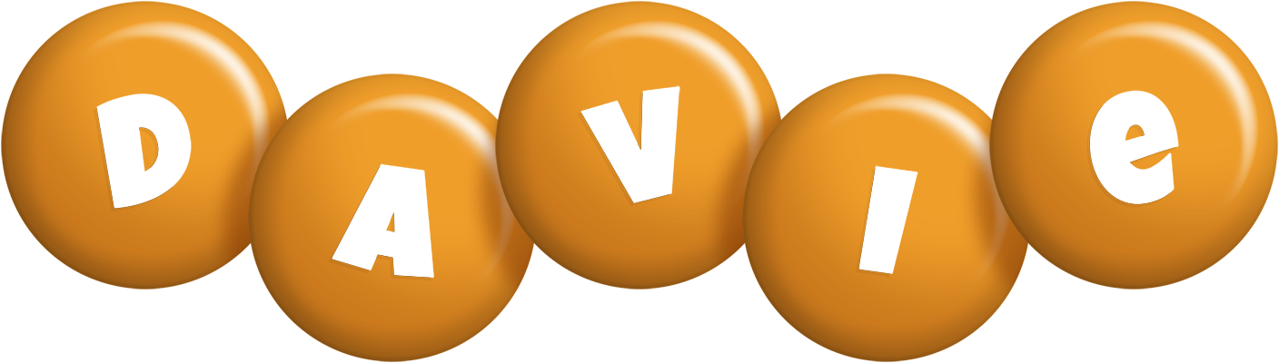 Davie candy-orange logo