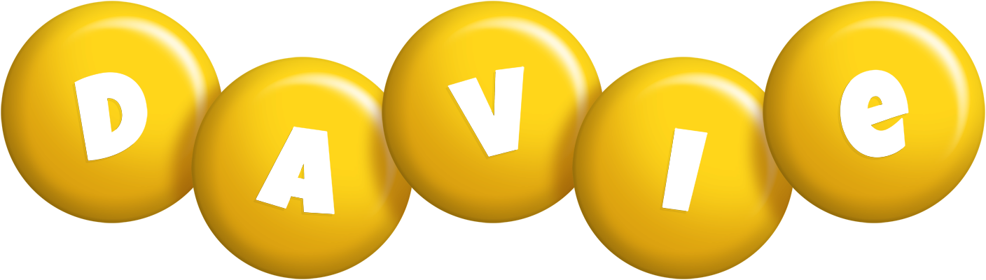 Davie candy-yellow logo