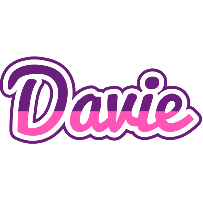 Davie cheerful logo