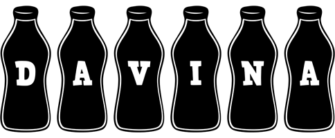 Davina bottle logo