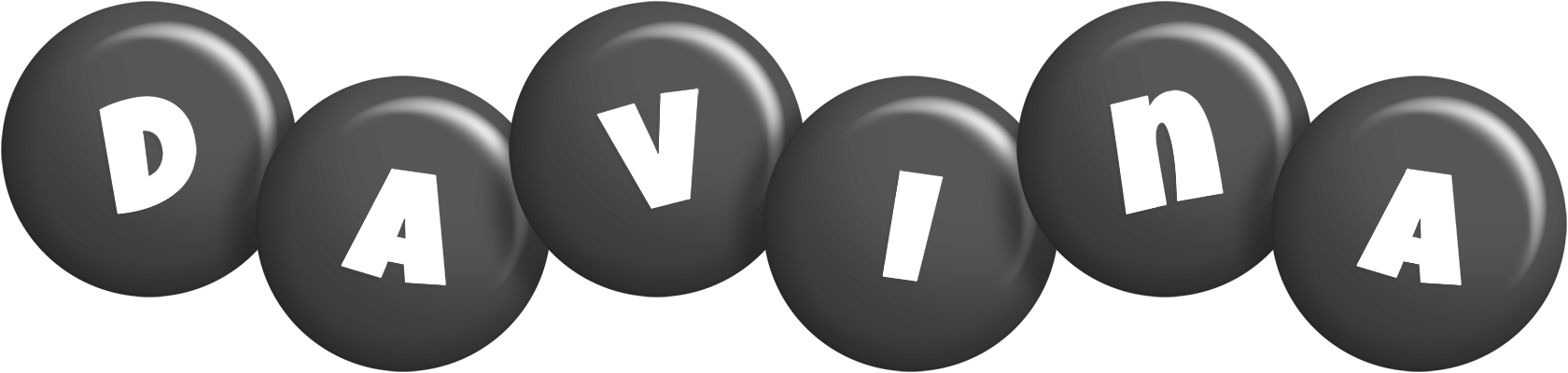 Davina candy-black logo
