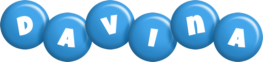 Davina candy-blue logo