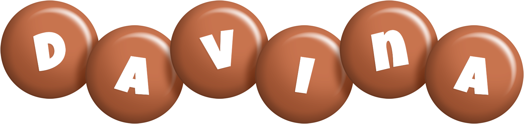 Davina candy-brown logo