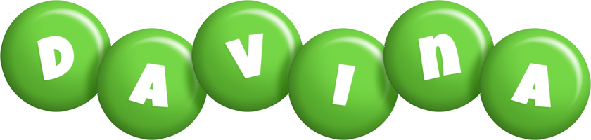 Davina candy-green logo