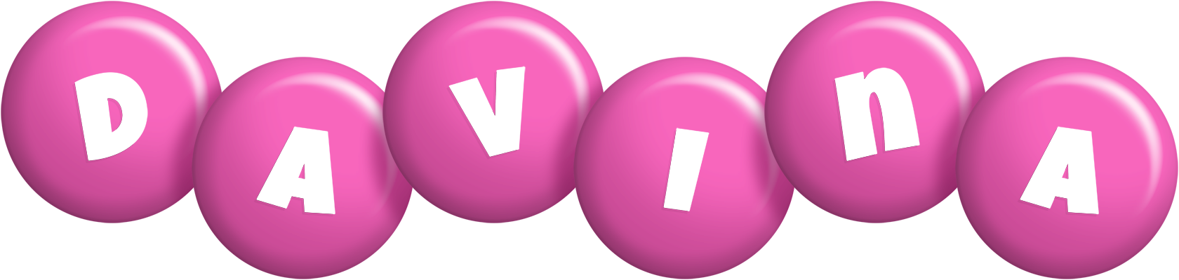 Davina candy-pink logo