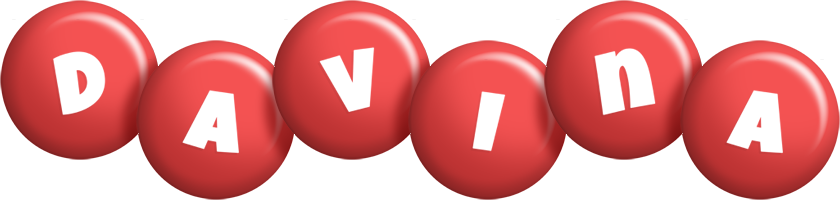 Davina candy-red logo