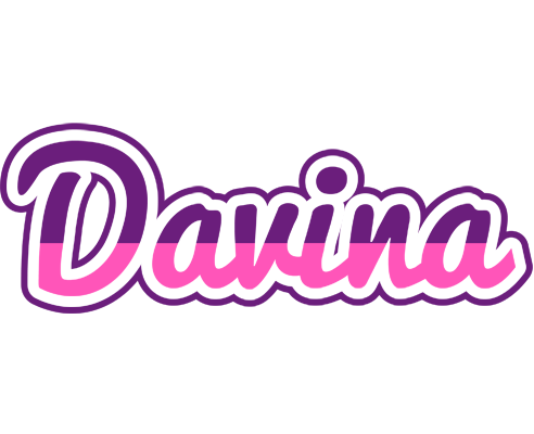 Davina cheerful logo
