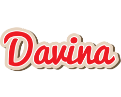 Davina chocolate logo