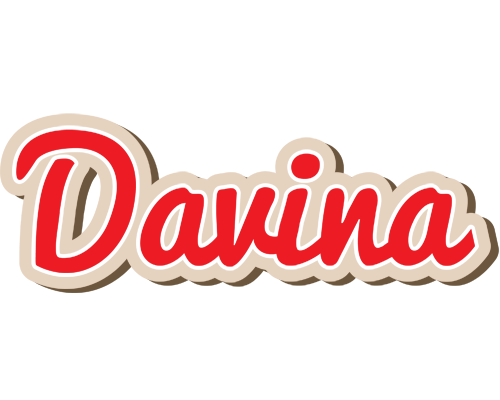 Davina chocolate logo