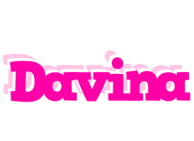 Davina dancing logo