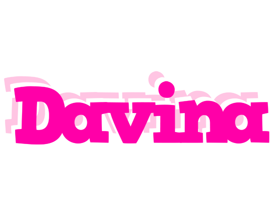 Davina dancing logo