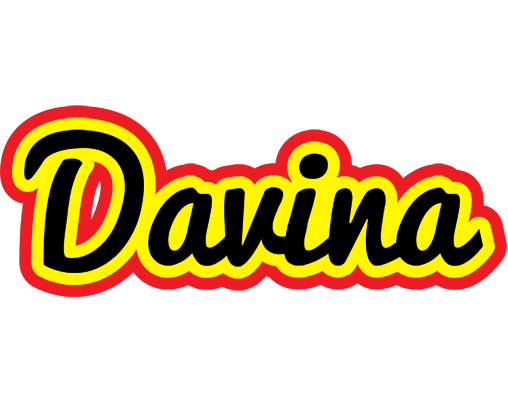 Davina flaming logo