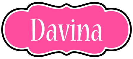 Davina invitation logo