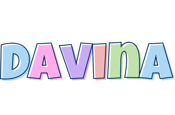 Davina pastel logo