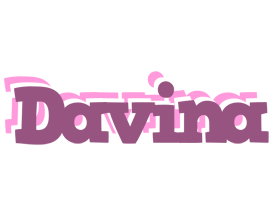 Davina relaxing logo