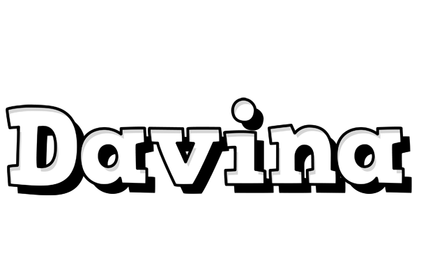Davina snowing logo