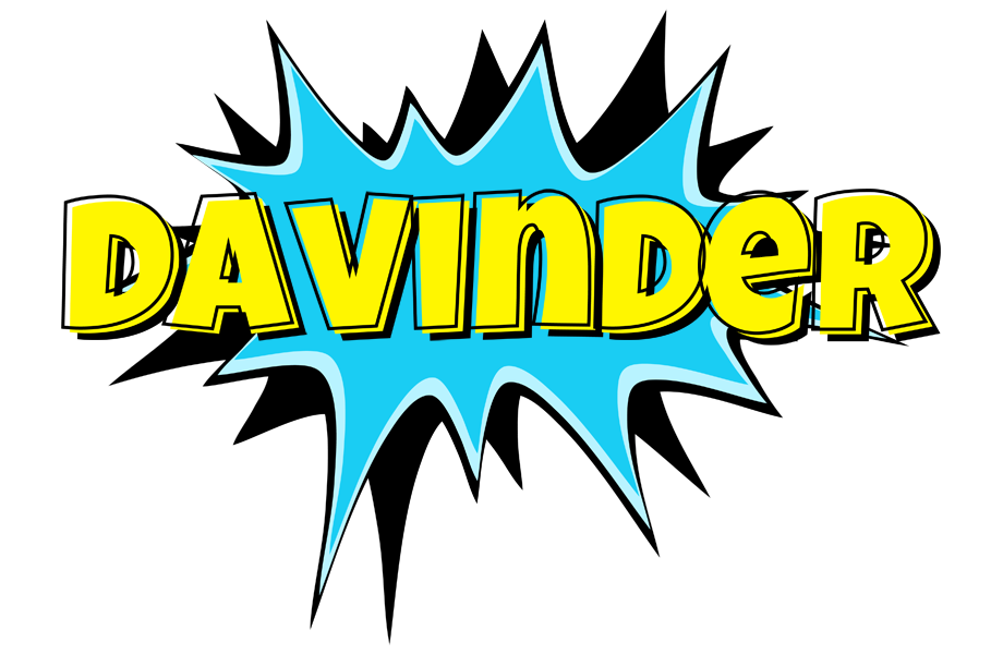 Davinder amazing logo