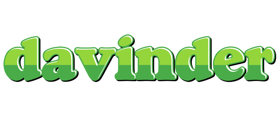 Davinder apple logo