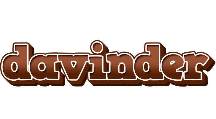 Davinder brownie logo