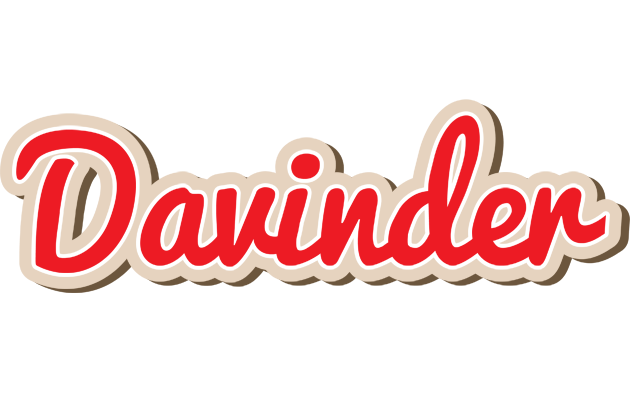 Davinder chocolate logo