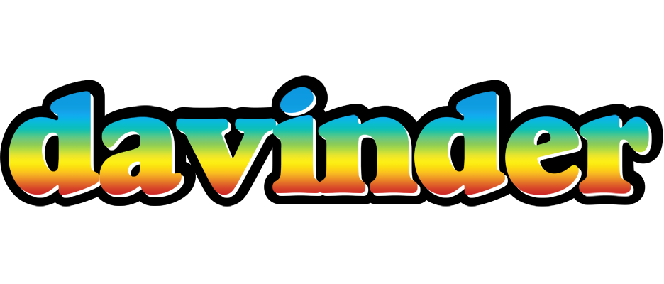 Davinder color logo