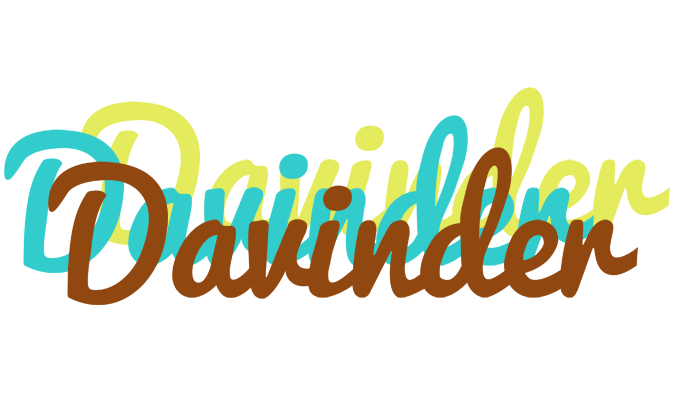 Davinder cupcake logo
