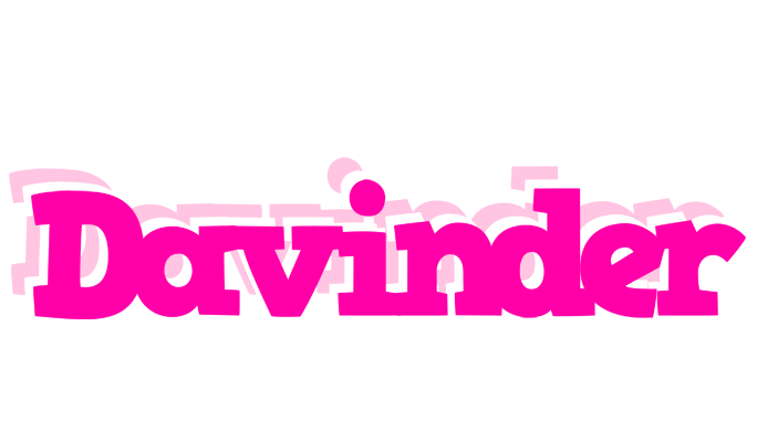 Davinder dancing logo