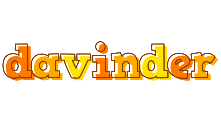 Davinder desert logo