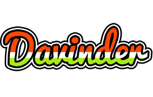 Davinder exotic logo