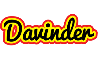 Davinder flaming logo