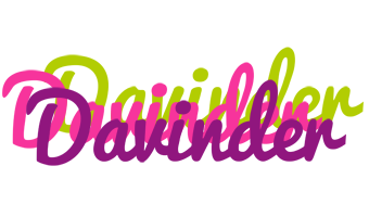 Davinder flowers logo